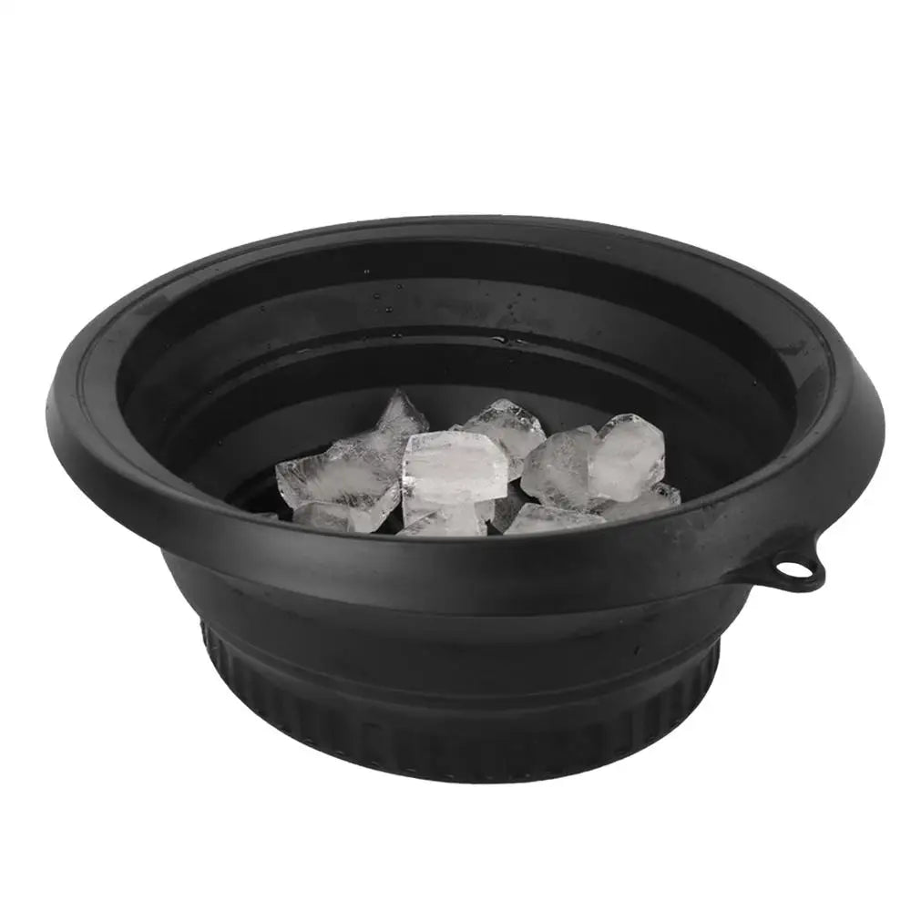 Protable Face Ice Bath Bowl for Facials Plunge Dipping Face Folding Ice Facials Washbasin Facials Skin Care Tool for Home Travel
